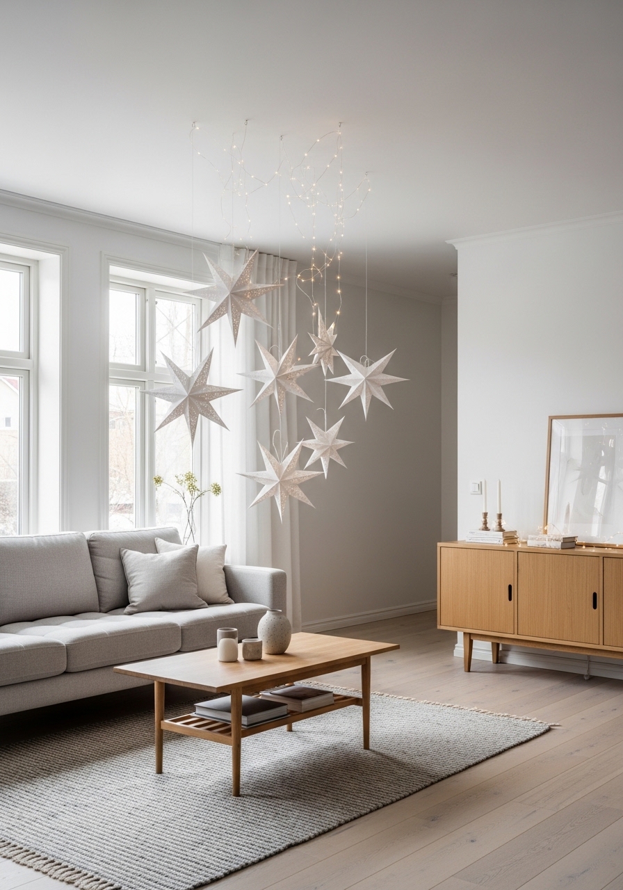 White Paper Stars