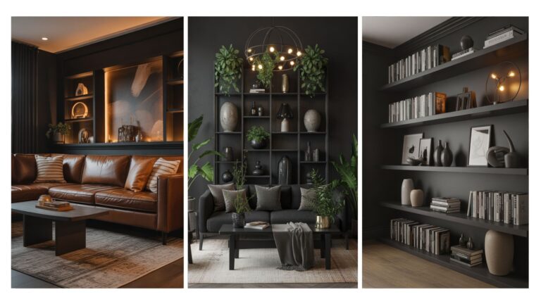 22 Dark Living Room Ideas That Look Stylish In 2026