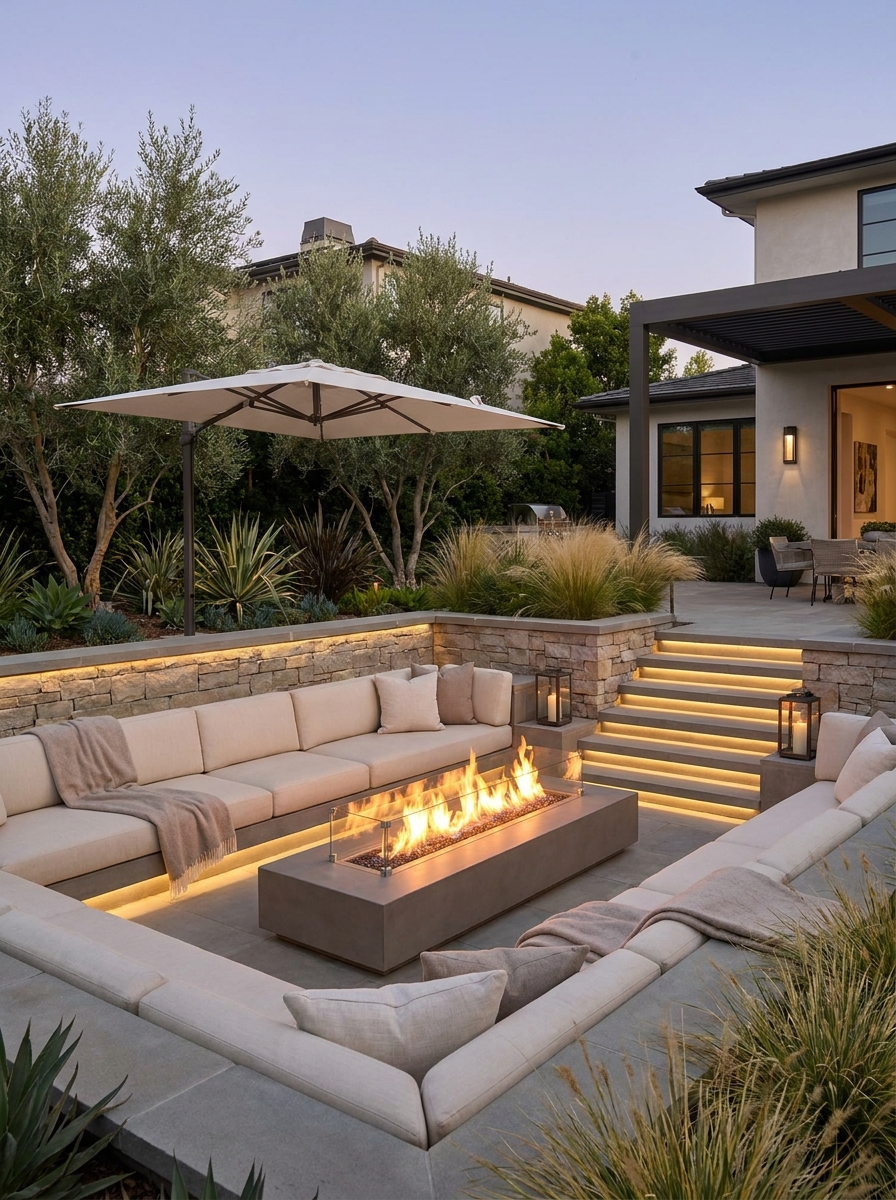 Sunken Conversation Pit