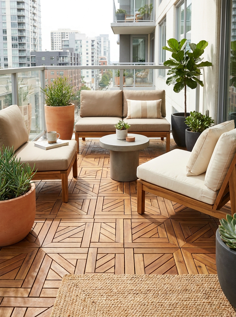 Wood Deck Tiles