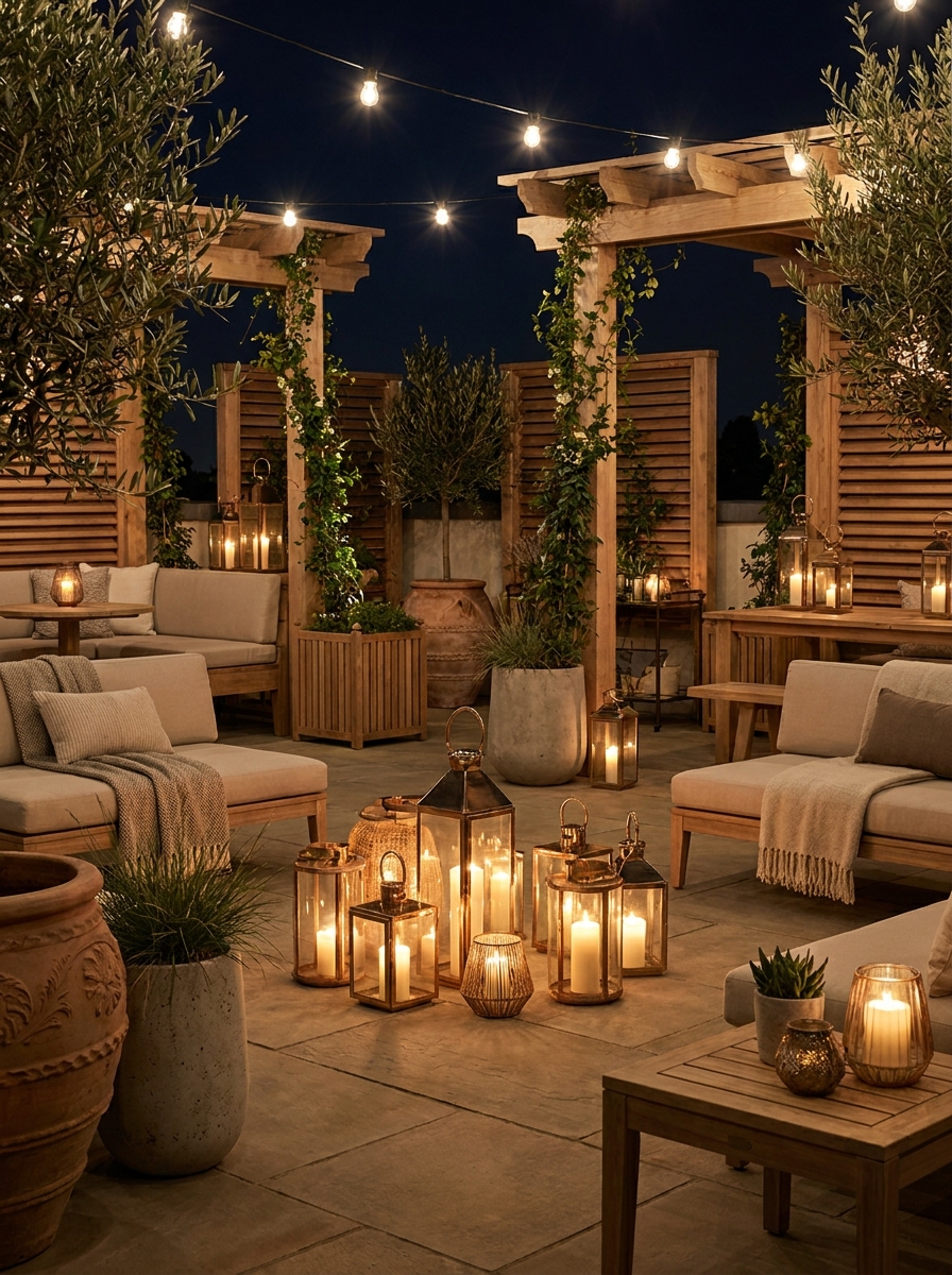 Lantern Lighting Cluster