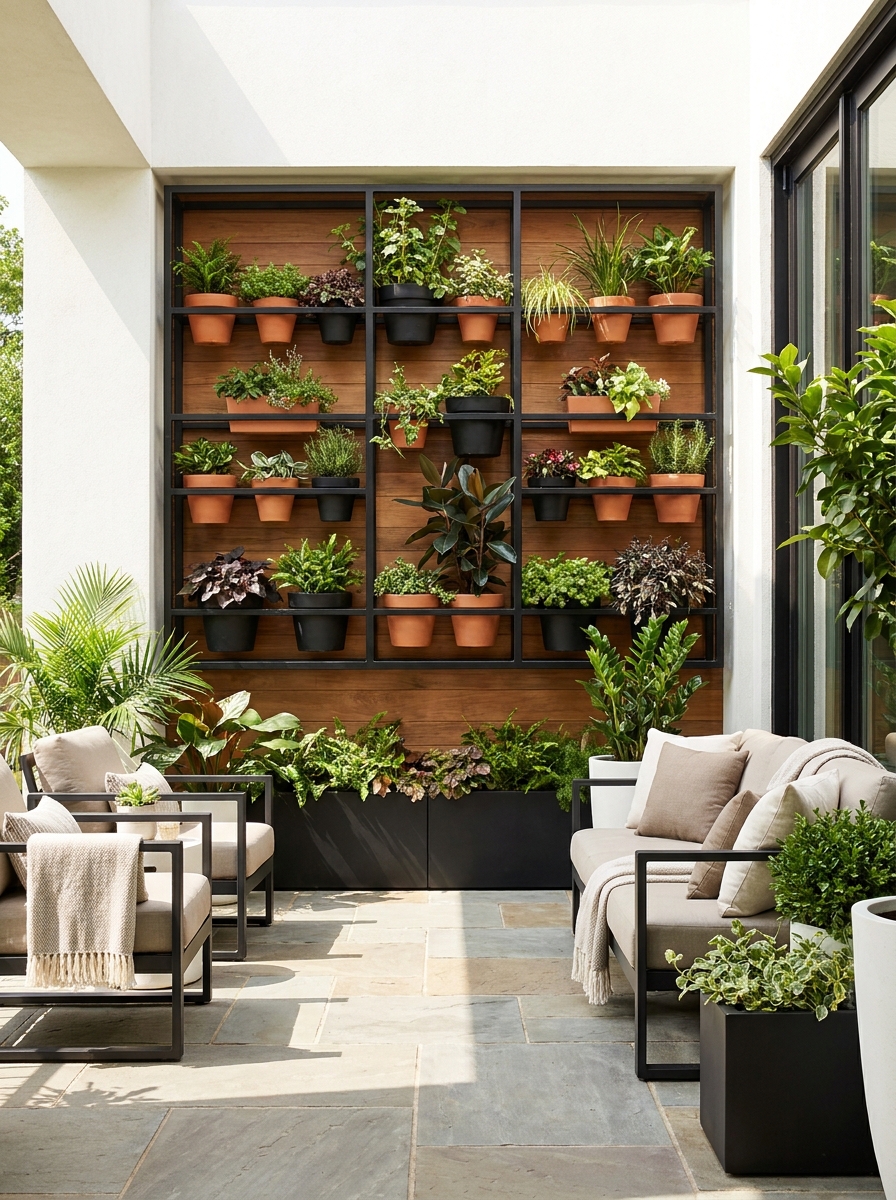 Container Garden Wall
