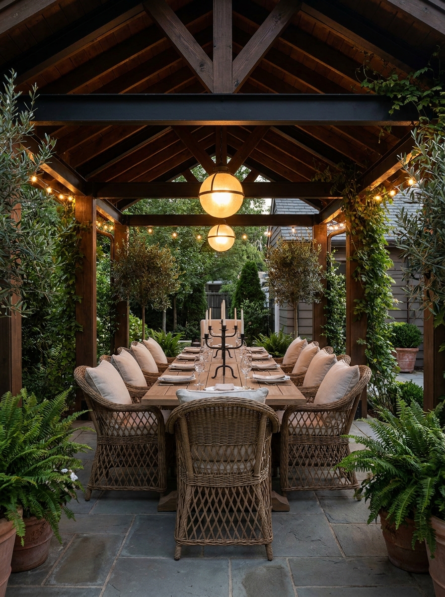 Outdoor Dining Pavilion