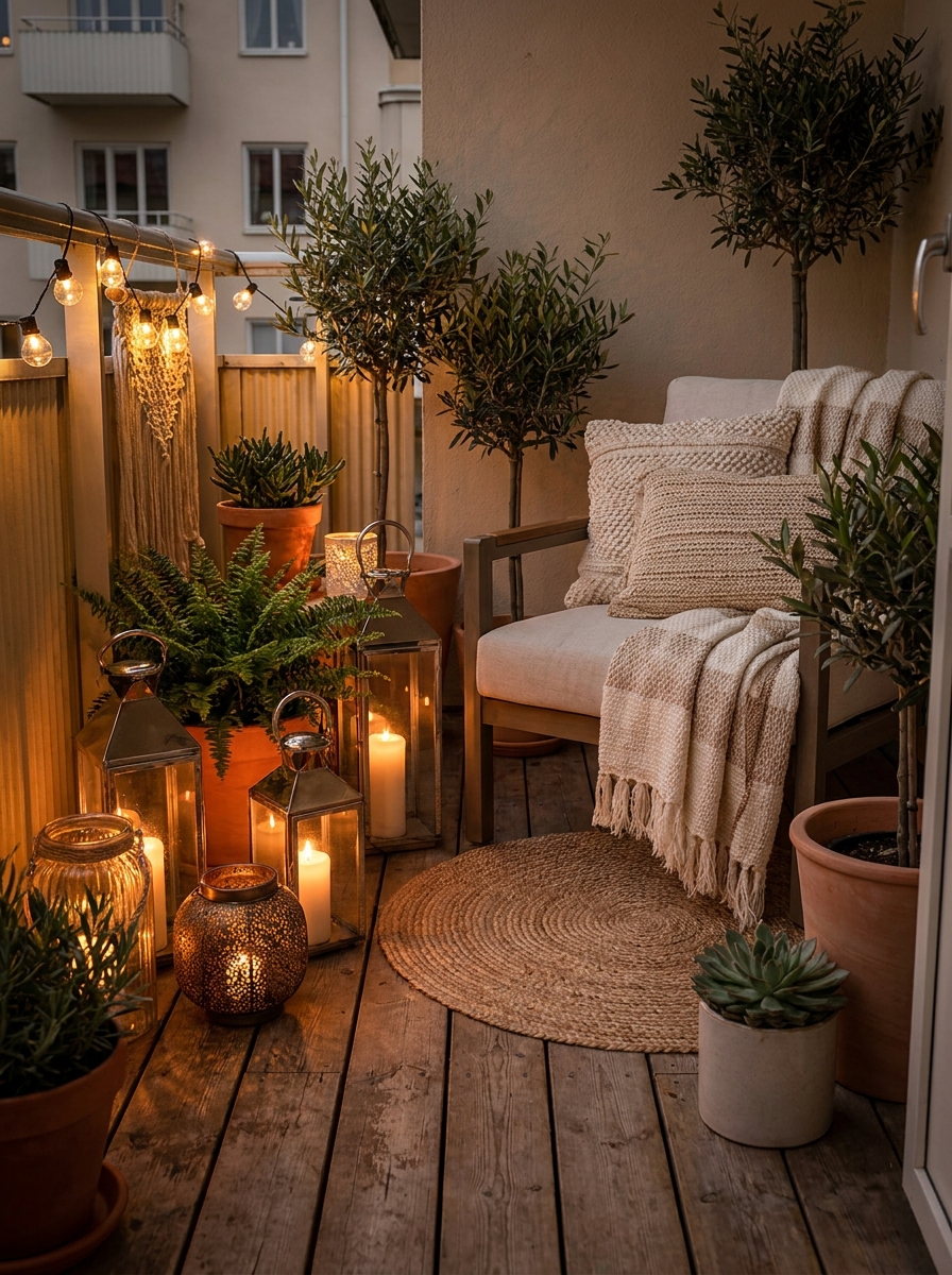 Lantern Cluster Corner
